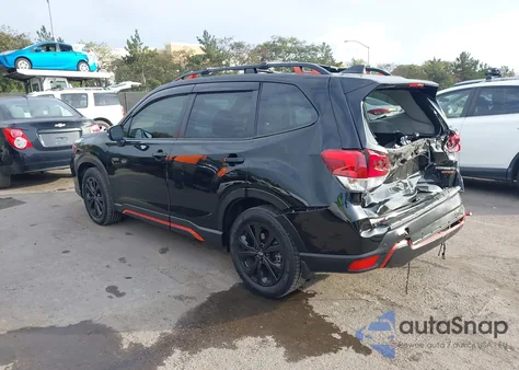 2021 Subaru Forester Sport from USA, damaged, VIN JF2SKARC4MH481577